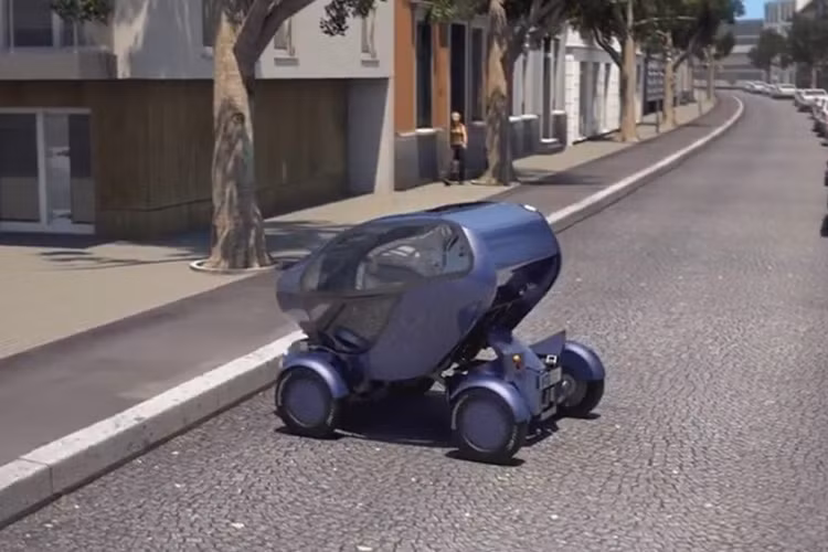 Máy quét không gian 3D và những máy quay trên xe xác định khoảng cách, cho phép xe nhận biết được thực tế không gian xung quanh.