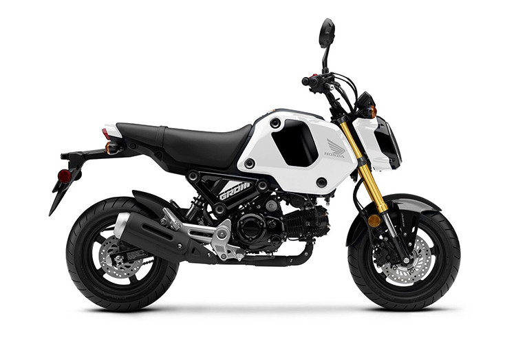 Xe côn tay mini Honda Grom, cùng phân khúc với các mẫu xe như Monkey 125 và Dax ST125, tiếp tục sử dụng nền tảng phát triển khác biệt, định vị là một chiếc xe mini hiện đại, có khả năng điều khiển linh hoạt và cảm giác lái thú vị.