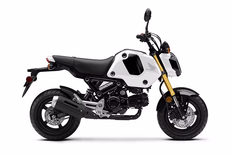 Xe côn tay mini Honda Grom, cùng phân khúc với các mẫu xe như Monkey 125 và Dax ST125, tiếp tục sử dụng nền tảng phát triển khác biệt, định vị là một chiếc xe mini hiện đại, có khả năng điều khiển linh hoạt và cảm giác lái thú vị.