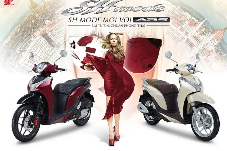 Mới đây, Honda Việt Nam vừa thực hiện việc nâng cấp trải nghiệm an toàn cho người sử dụng với hệ thống phanh chống bó cứng (ABS) cho bánh trước trên mẫu xe ga Honda SH Mode 125.