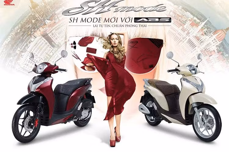 Mới đây, Honda Việt Nam vừa thực hiện việc nâng cấp trải nghiệm an toàn cho người sử dụng với hệ thống phanh chống bó cứng (ABS) cho bánh trước trên mẫu xe ga Honda SH Mode 125.