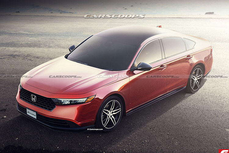Honda Accord 2023 da lo dien, san sang 