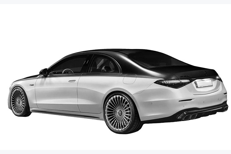 Thiết kế thứ hai được tập trung vào sự xa hoa gắn liền với thương hiệu Maybach. Mẫu xe này nổi bật với các chi tiết mạ crôm, huy hiệu bespoke và đặc biệt là kính chắn gió sau chia đôi – gợi nhớ đến concept Vision Mercedes-Maybach 6 từ năm 2016.