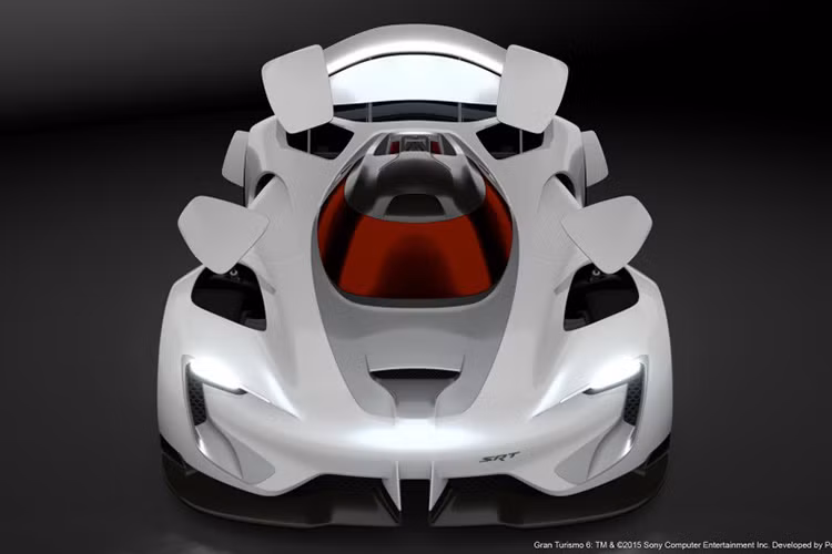 SRT Tomahawk Vision GT Concept sở hữu bộ 9 cánh gió điều khiển bằng khí nén đặc biệt. Mỗi cánh gió hoạt động độc lập mang lại hiệu năng khí động học cũng như lực phanh.