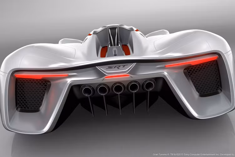 SRT Tomahawk Vision GT Concept bản cơ bản được trang bị động cơ V10 7.0 lít cho sức mạnh 792 mã lực.