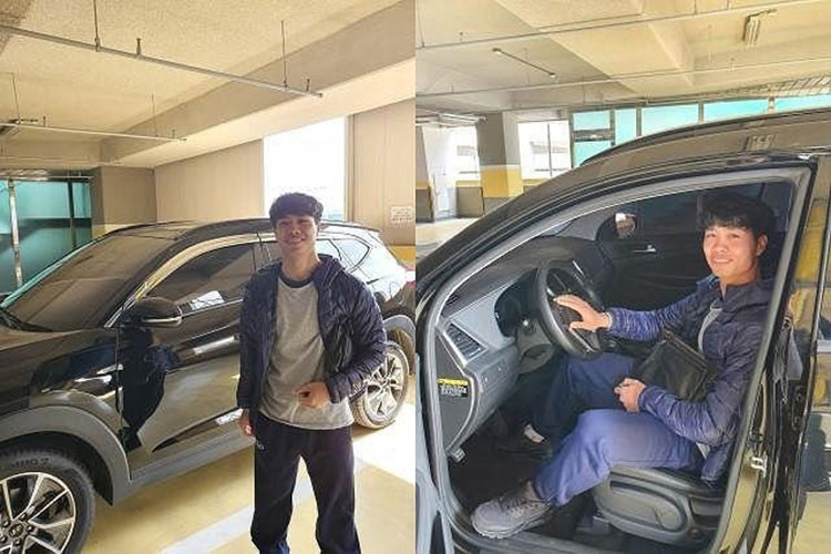 Tháng 4/2019, chân sút của đội tuyển Việt Nam Công Phượng đã tậu cho mình một chiếc Hyundai Tucson để tiện cho việc di chuyển ở Hàn Quốc. Tiền đạo Công Phượng cũng tiết lộ xe của anh có gắn biển “mới tập lái” để đảm bảo an toàn. Tiền đạo tuyển Việt Nam nói thêm: “Tôi mới chỉ lái ôtô khoảng 1 năm gần đây và không có nhiều dịp tự lái. Vì thế, tôi không tự tin cho lắm".
