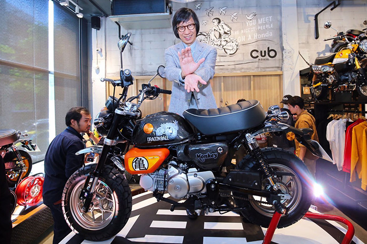 Được trình trình làng năm 2019, Honda Monkey Dragon Ball Limited Edition giới hạn là thành quả hợp tác giữa Cub House Thái Lan và nhà sản xuất anime nổi tiếng của Nhật Bản.