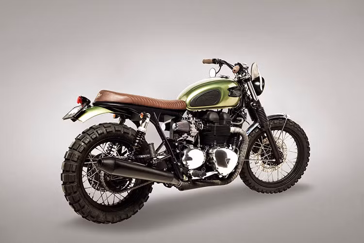 Nó gần như "lột xác" hoàn toàn so với chiếc Triumph Bonneville mang kiểu dáng hoài cổ trước đây.