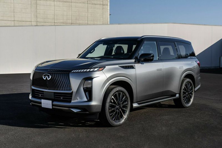 Hãng Nissan vừa chính thức cho ra mắt dòng xe Infiniti QX80 2025 mới nhất. Thương hiệu Infiniti được định danh là dòng xe sang của hãng, tương tự Lexus là thương hiệu xe sang của Toyota.