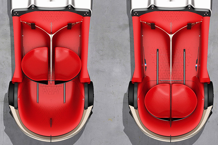 Trong khi các hệ thống tự lái chắc chắn sẽ cho phép mọi nhà sản xuất xe tạo nên những bố cục khoang lái thi vị, nhiều người chắc hẳn sẽ không thích việc không có một chút tầm nhìn ra bên ngoài nào khi được lái khắp nơi bởi camera, thiết bị cảm ứng, và máy tính như ở mẫu XY-2 này.