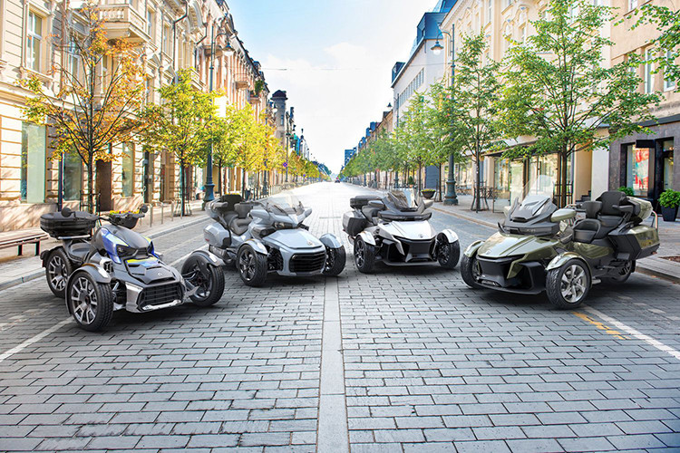 Trong dòng sản phẩm mới, hãng xe môtô Can-Am tập trung vào hai mẫu xe Ryker và Spyder nhằm mang đến làn gió mới ở phong cách của hai mẫu xe này.