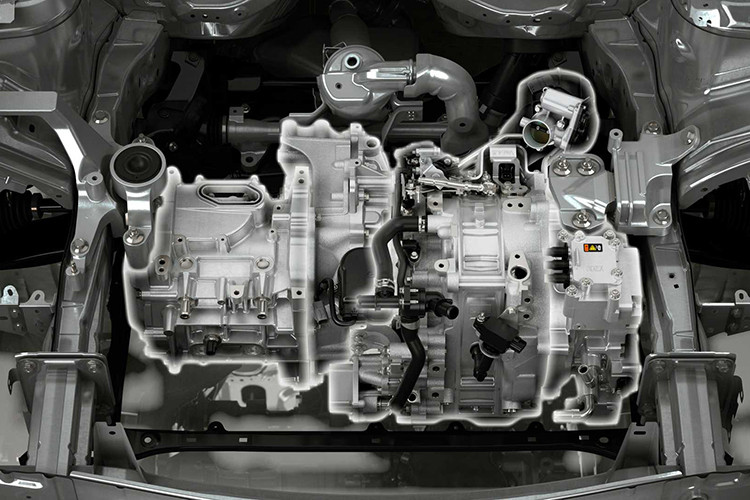 Hãng xe ôtô Mazda không đề cập tới hệ thống máy bên dưới nắp capô, nhưng một trong những hình ảnh thông báo kế hoạch xe điện của công ty có xác nhận sự quay trở lại của thiết kế động cơ xoay. Trên quãng đường 160.000 km, mẫu e-TPV có mức ảnh hưởng môi trường tương tự một chiếc Mazda3 chạy động cơ xăng.