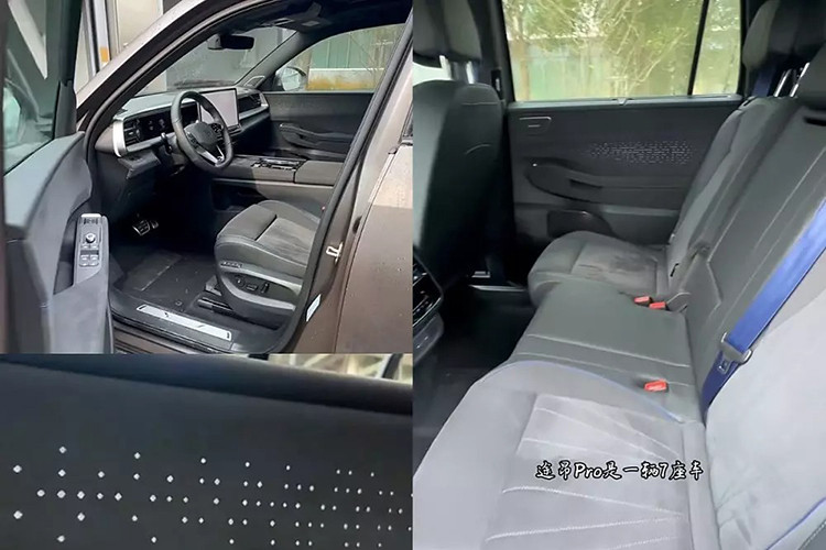 Một điểm đặc biệt khác trên Volkswagen Teramont Pro là màn hình giải trí dành riêng cho hành khách phía trước. Cụm điều khiển trung tâm của xe có nét tương đồng với Volkswagen Tiguan L Pro, bao gồm núm xoay chỉnh âm lượng, điều khiển chế độ lái và điều hòa với một màn hình nhỏ hiển thị thông tin.