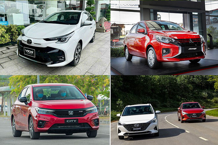 Toyota Vios bat ngo e am, doanh so chi dat 288 xe trong thang 8/2023