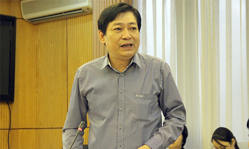 Ông Nguyễn Văn Sơn, Phó tổng cục trưởng Tổng cục thi hành án dân sự. Ảnh: Hoàng Lam.