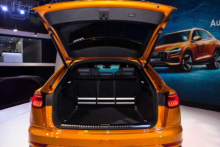 Các trang bị khác bao gồm; hệ thống treo tích hợp kiểm soát giảm xóc được trang bị tiêu chuẩn. Ngoài ra, Audi có thêm tùy chọn hệ thống treo khí thích ứng kiểm soát độ nhún cho thiết lập chế độ lái Sport hoặc Comfort. Hệ thống này sẽ điều chỉnh độ cao gầm xe tối đa lên tới 90mm, tùy thuộc vào trạng thái hoạt động và lựa chọn của người lái.