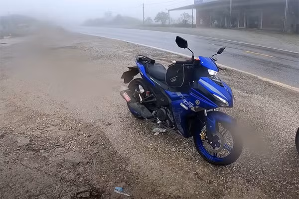 Biker Viet chay tour bao luc 7 ngay thu suc manh Exciter 155 VVA