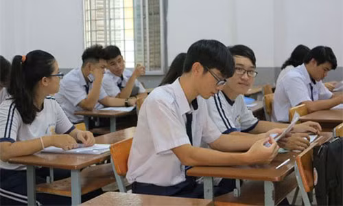 Thí sinh thi THPT Quốc gia 2018 tại TP HCM.