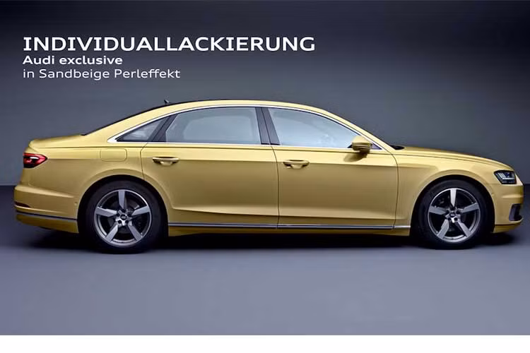 Các màu sơn khác với phiên bản tiêu chuẩn như: Xám (Suzuka Grey) và vàng nhạt (Sand Beige)... trị giá 3.100 Euro (khoảng 83 triệu VNĐ). Nếu khách hàng muốn màu sơn mãnh liệt và khác biệt hơn? Màu Cam (Coral Orange) và Xanh Dương (Utopia Blue) sẽ là một lựa chọn.