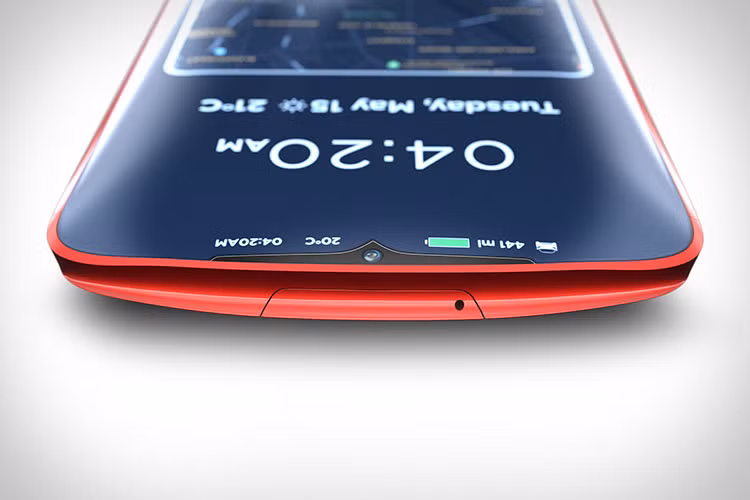 Máy có thiết kế khá mỏng và bo cong các cạnh. Thay vì có dạng hình hộp thông thường, máy sẽ có thiết kế hình tròn giống với xe Tesla. Có thể coi thiết kế của Model P giống như một chiếc xe Tesla phóng to vậy.