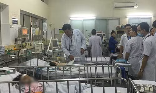 Bệnh viện Nhi đồng 1 tiếp nhận hàng chục ca hóc dị vật, song cũng có nhiều ca do sơ cứu ban đầu sai cách chuyển đến viện chậm khiến nạn nhân tử vong. Ảnh: Phú Mỹ.