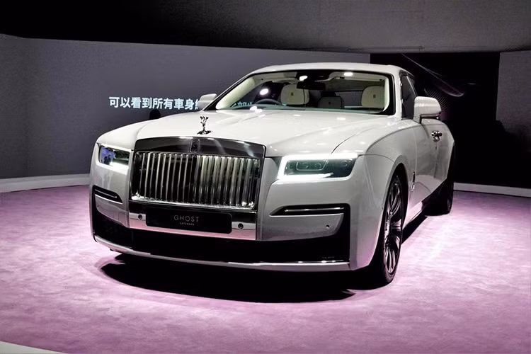 Rolls-Royce Ghost 2021 chao ban tu 17 ty dong tai Hong Kong