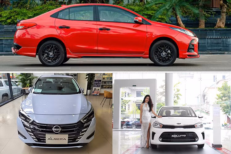 Thị trường ôtô tháng 2/2025 chứng kiến hàng loạt mẫu sedan cỡ B giảm giá mạnh tay. Nổi bật như Toyota Vios, Hyundai Accent, Honda City, Nissan Almera, Mitsubishi Attrage... với mức giảm hàng chục triệu đồng. Nhằm tìm lại sức hút đồng thời tăng tính cạnh tranh trong bối cảnh thị trường ôtô bước vào giai đoạn thấp điểm (sau Tết Nguyên đán).