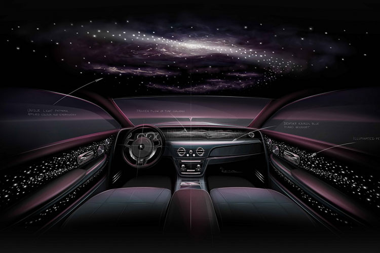 Được ra mắt tại triển lãm ôtô Thượng Hải vào tháng trước, Tempus là một chiếc Phantom limo được tinh chỉnh theo chủ đề thời gian và vũ trụ. Theo đó, trần xe bầu trời đêm nổi tiếng của mẫu xe Phantom đã được sửa đổi với hệ thống đèn sợi quang được lắp đặt thủ công và bảng táp-lô bao gồm thành 100 dải kim loại với các đường viền riêng biệt được cán từ một phôi nhôm nguyên khối.