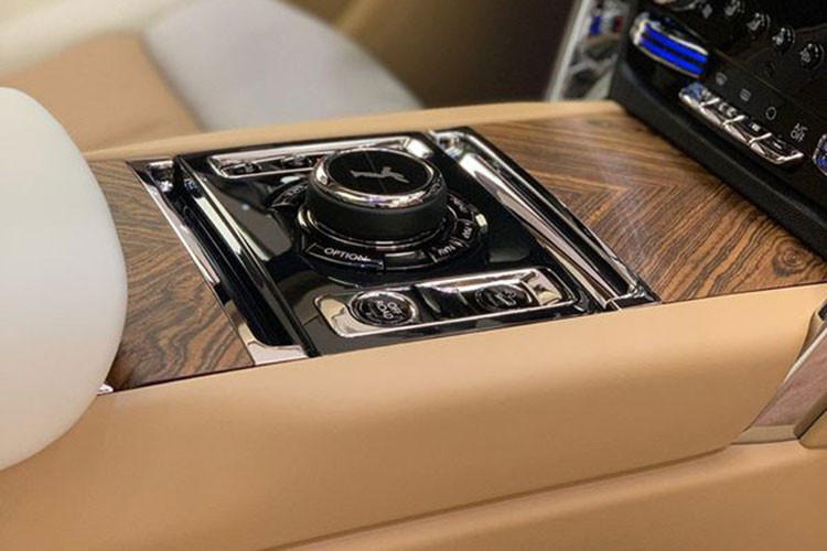 Nhìn chung, không tính những phần ốp gỗ thì chiếc xe sở hữu một khoang cabin ba tông màu cực kỳ độc đáo mà ít chiếc xe nào có được.