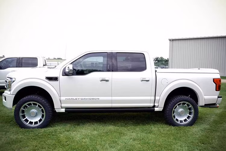 Kể từ năm 1999, Harley-Davidson đã nhiều lần hợp tác với hãng xe hơi đồng hương Ford để tạo ra các phiên bản đặc biệt khác nhau từ dòng bán tải F-150. Tuy nhiên khi gần kết thúc vòng đời của thế hệ F-150 trước vào năm 2013, Ford đã tuyên bố "khai tử" phiên bản F-150 Harley-Davidson.