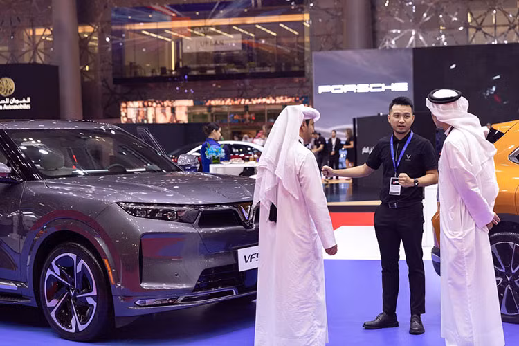 Vinfast VF6, VF7, VF8 va VF9 den Geneva International Motor Show Qatar 2023