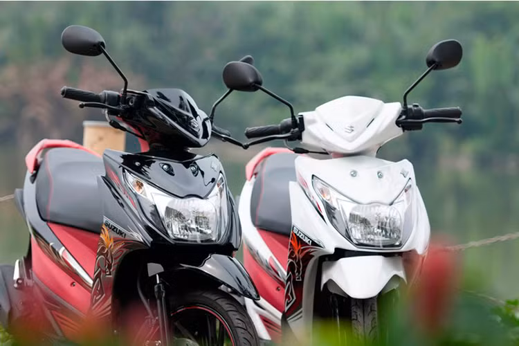Suzuki "khai tu" 3 mau xe may tai Viet Nam