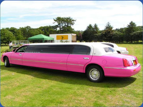 Chiếc xe limo màu hồng dành riêng cho Lễ tình nhân này chắc chắn sẽ "đốn tim" bất cứ cô nàng nào bởi sự sang trọng cũng như xa xỉ.