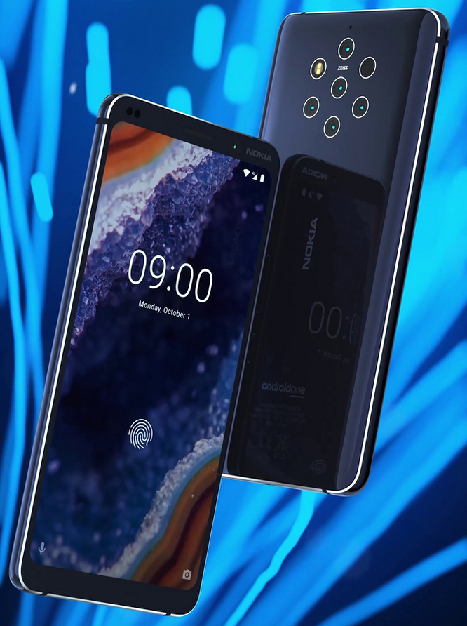 Tinh nang Nokia 9 PureView lo dien qua video quang cao san pham