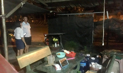 Quan ca phe bi nem bom xang trong dem, ca pho nao loan