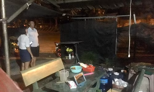 Quan ca phe bi nem bom xang trong dem, ca pho nao loan