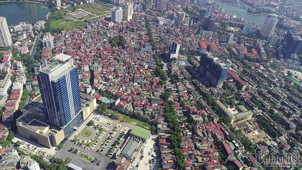 Dự án đường vành đai 1 đoạn Hoàng Cầu - Voi Phục được đầu tư xây dựng các hạng mục chi.