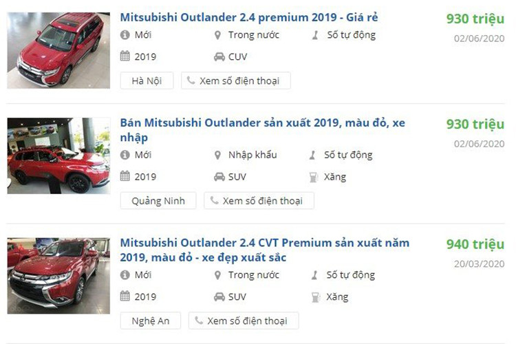 Đại lý xe mới thực hiện chiến lược xả kho bất ngờ khiến dân buôn xe cũ lao đao. Mức giảm giá Mitsubishi Outlander quá sốc, xe mới bán ngang giá xe cũ, showroom không thể chốt lời, thậm chí buộc phải hạ giá theo để níu kéo khách hàng. Những người có nhu cầu bán lại Mitsubishi Outlander tại thời điểm này cũng sẽ bị thiệt thòi vì không thể bán được giá.