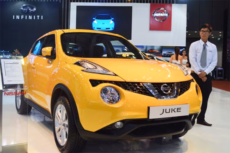 Nissan Juke là mẫu xe subcompact crossover SUV hạng B đã từng được phân phối chính hãng tại Việt Nam với mức giá lên đến 1,06 tỷ đồng, Juke gây ấn tượng với kiểu dáng rất cá tính không lẫn vào đâu được.
