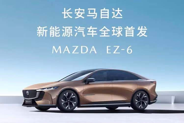 Tại triển lãm Ô tô Bắc Kinh 2024, liên doanh Changan Mazda đã chính thức vén màn mẫu ôtô điện hoàn toàn mới mang tên EZ-6. Đúng như dự đoán từ trước đó, Mazda EZ-6 2025 mới được coi như hậu duệ của mẫu sedan hạng trung Mazda6 đã bị "khai tử".