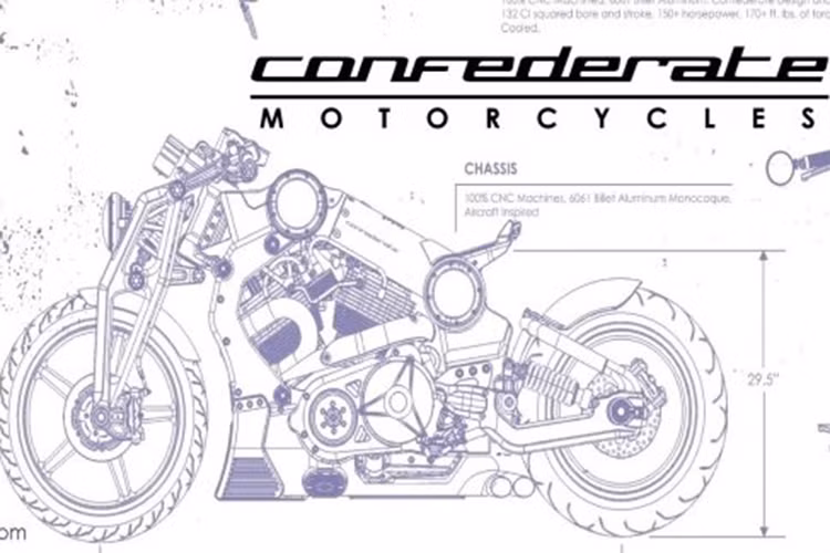 Mới đây, hãng xe này đã trở lại thị trường với một mẫu Cruiser Confederate Wraith 2020 mới mang khối động cơ V-twin đầy uy lực cùng mức giá lên tới 155.000 USD (tương đương hơn 3,6 tỷ đồng).