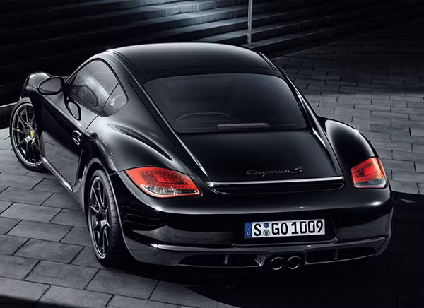 Ra mat phien ban dac biet Porsche Cayman Black Edition-Hinh-2