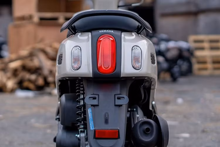 Xe được trang bị đèn pha LED hình oval, trong khi đèn xi-nhan halogen được bố trí tách rời hai bên yếm trước. Kiểu thiết kế đèn hậu và xi-nhan sau cũng mang hình oval đồng bộ, kết hợp cùng màn hình đồng hồ tốc độ dạng LCD đơn giản nhưng hiện đại.