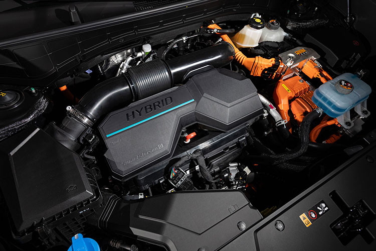 Bản Hyundai SantaFe 2024 cao cấp hơn sẽ có hệ thống hỗ trợ lái trên cao tốc nâng cấp và cảnh báo khoảng cách đỗ xe bên sườn. Trong khi đó, bản Calligraphy đi kèm hệ thống hỗ trợ tránh va chạm khi lùi đỗ xe.