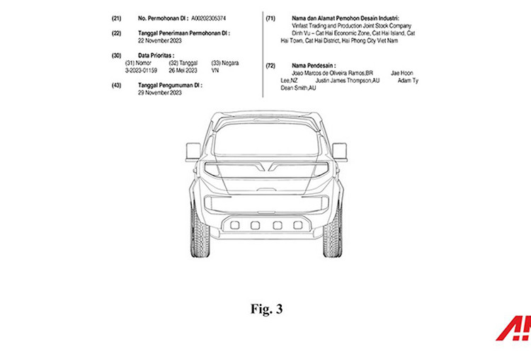 Thân xe nhỏ gọn nhưng cao ráo, khoẻ khoắn nhờ được trang bị bộ la-zăng với tuỳ chọn kích thước 16 inch hoặc 17 inch, tạo khoảng sáng gầm xe lớn, giúp xe dễ dàng di chuyển trên nhiều điều kiện địa hình. Ngoại thất nổi bật với các khối hình học mạnh mẽ và những đường gân cứng cáp xuyên suốt từ trước ra sau.