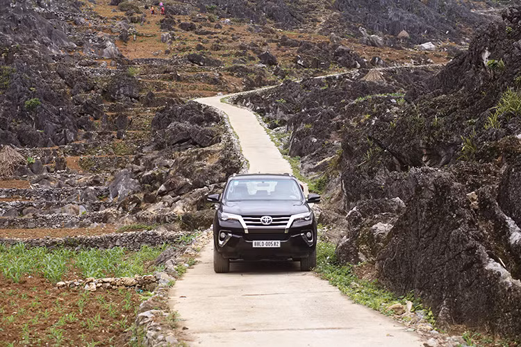 Toyota Fortuner 2017 có 3 mức giá bán, tương ứng với 3 phiên bản khác nhau. Bản G 4x2 có giá 981 triệu đồng. Bản V 4x2 giá 1,149 tỷ đồng. Và bản V 4x4 là 1,308 tỷ đồng. Xe được nhập khẩu trực tiếp từ thị trường Indonesia. Tại thị trường ôtô Việt, xe có 5 màu chính là: trắng, đen, xám đậm, bạc và nâu mới. Lượng tiêu thụ kỳ vọng của Toyota Việt Nam với Fortuner thế hệ mới khá khiêm tốn, chỉ 1.000 xe/tháng.