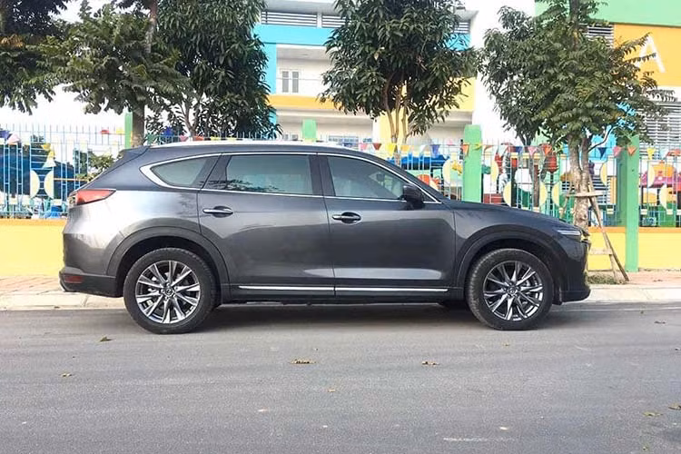 Mazda CX-8 bổ sung thêm lựa chọn cho người tiêu dùng ở phân khúc SUV 7 chỗ, và lấp đầy khoảng trống mà Mazda CX-5 (vốn có 5 chỗ ngồi) để lại. Mazda CX-8 là lựa chọn ngay trên CX-5, với khác biệt lớn nhất là thêm hàng ghế thứ 3 với 2 vị trí ngồi.