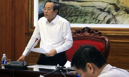 Cong an vao cuoc vu trung de thi mon Ngu van o Quang Binh