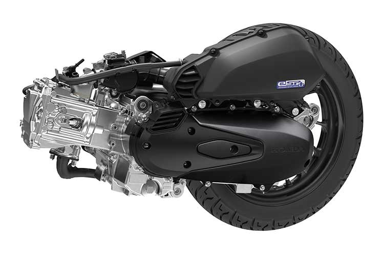 Honda Sh mode 125cc thế hệ mới tiếp tục sở hữu khối động cơ eSP+ 4 van với khả năng vận hành vượt trội giúp nâng cao hiệu suất hoạt động cùng mức tiêu hao nhiên liệu thấp thân thiện với môi trường.