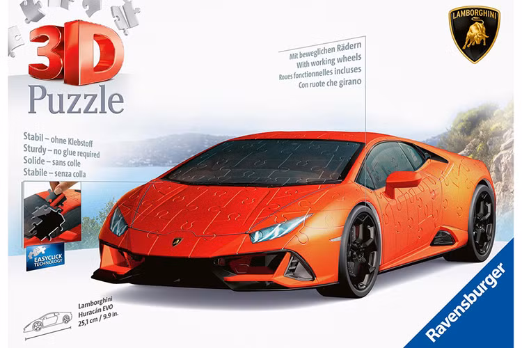 Tuyệt hơn cả, giá xe Lamborghini Huracan Evo 3D mô hình lắp ghép này chỉ 34,99 euro (tương đương 961.695 đồng). Do vậy, nếu bạn vẫn hằng mơ ước có được một chiếc Lamborghini Huracan Evo thì đây chính là một cơ hội vô cùng thích hợp.